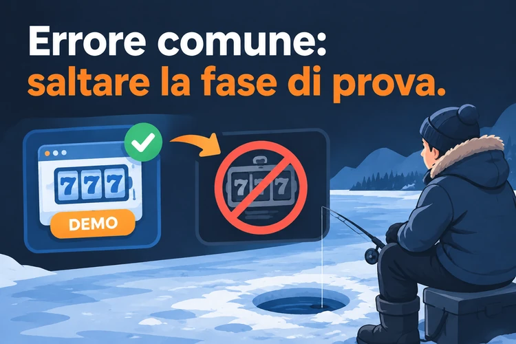 Errore comune: saltare la fase di prova