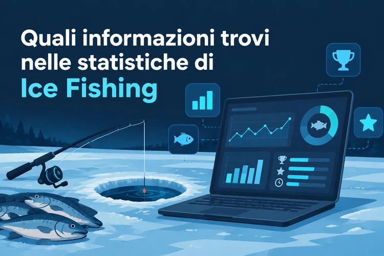 Quali informazioni trovi nelle statistiche di Ice Fishing